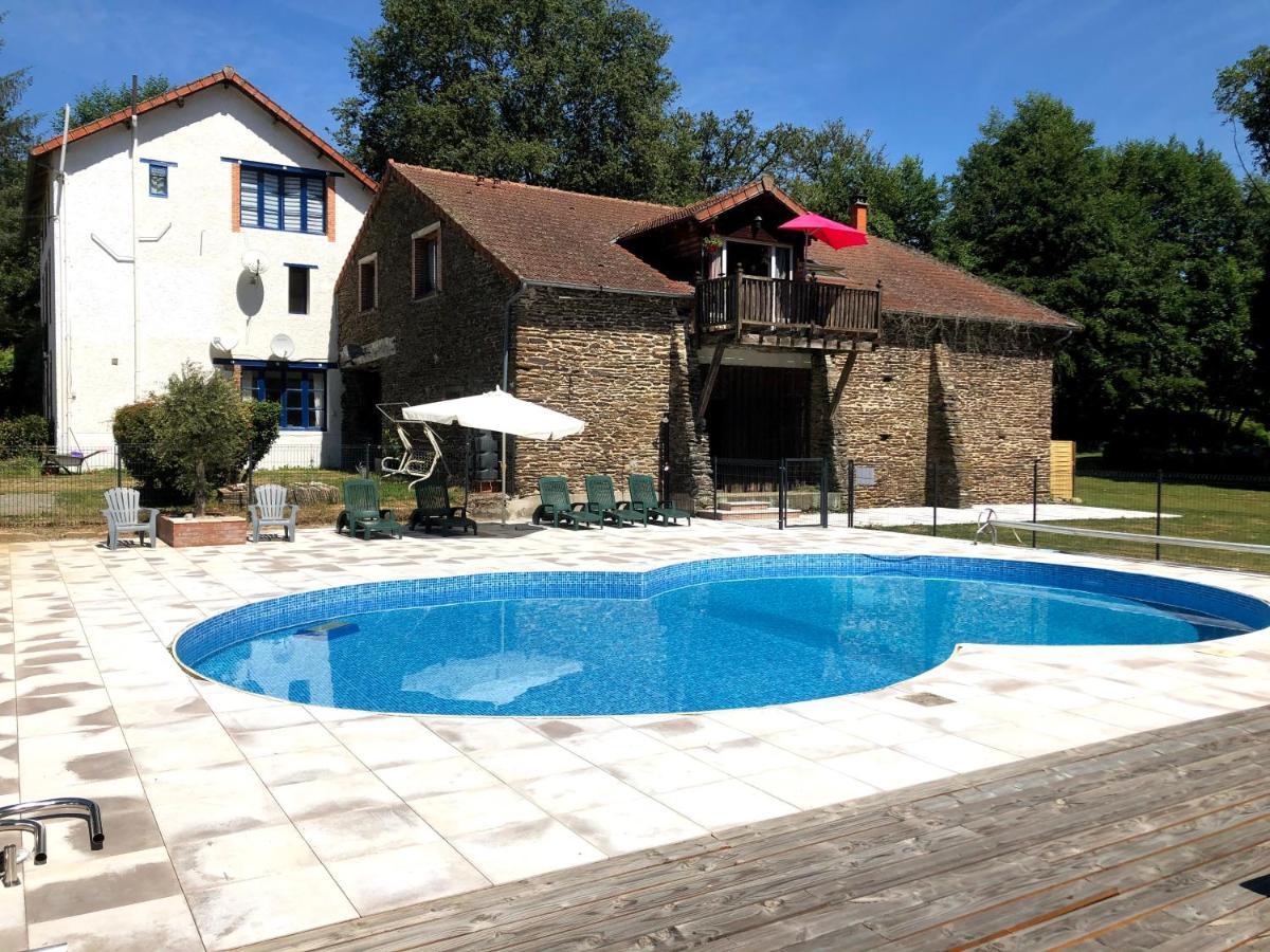 Moulin Des Forges Gites, Camping Et Glamping Moutier-Malcard Zewnętrze zdjęcie